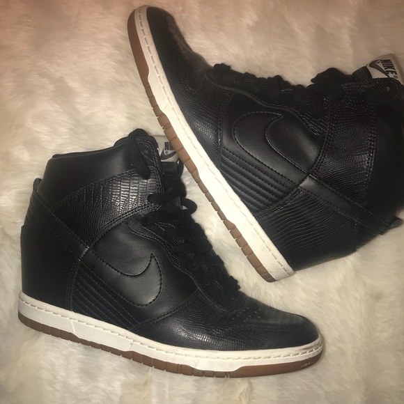 nike high tops womens wedge